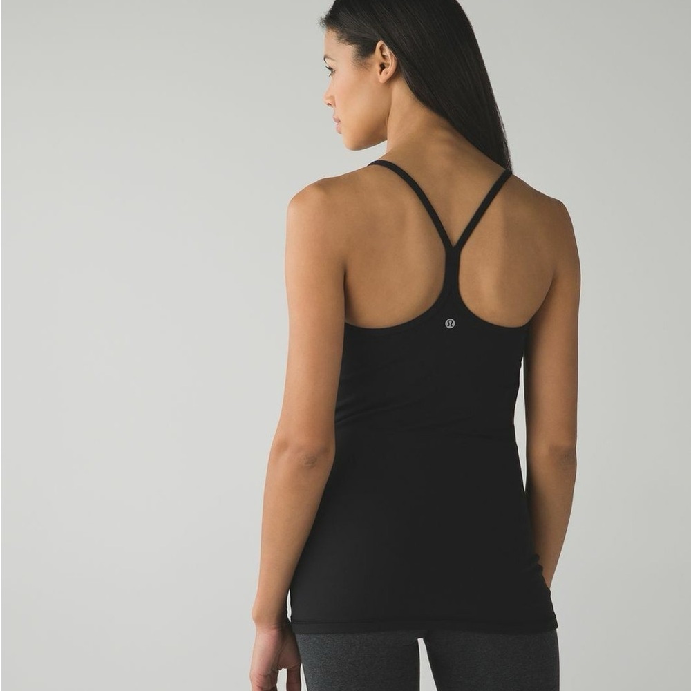 LULULEMON POWER Y TANK black size 10